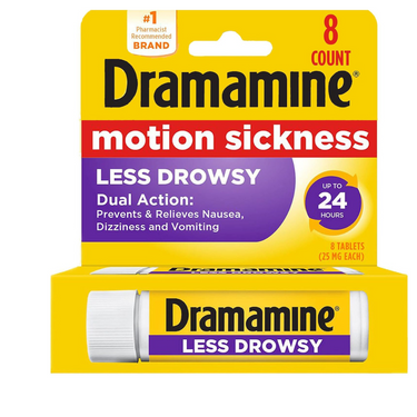 Dramamine All Day Less Drowsy 25 MG